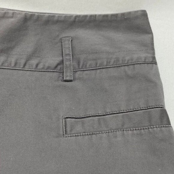 Lane Bryant Capri Pants Women's 16 Gray Cotton Stretch Comfort Casual Mid Rise - Picture 12 of 12